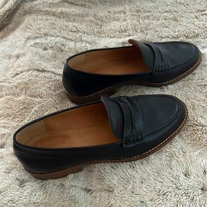 Madewell black loafers